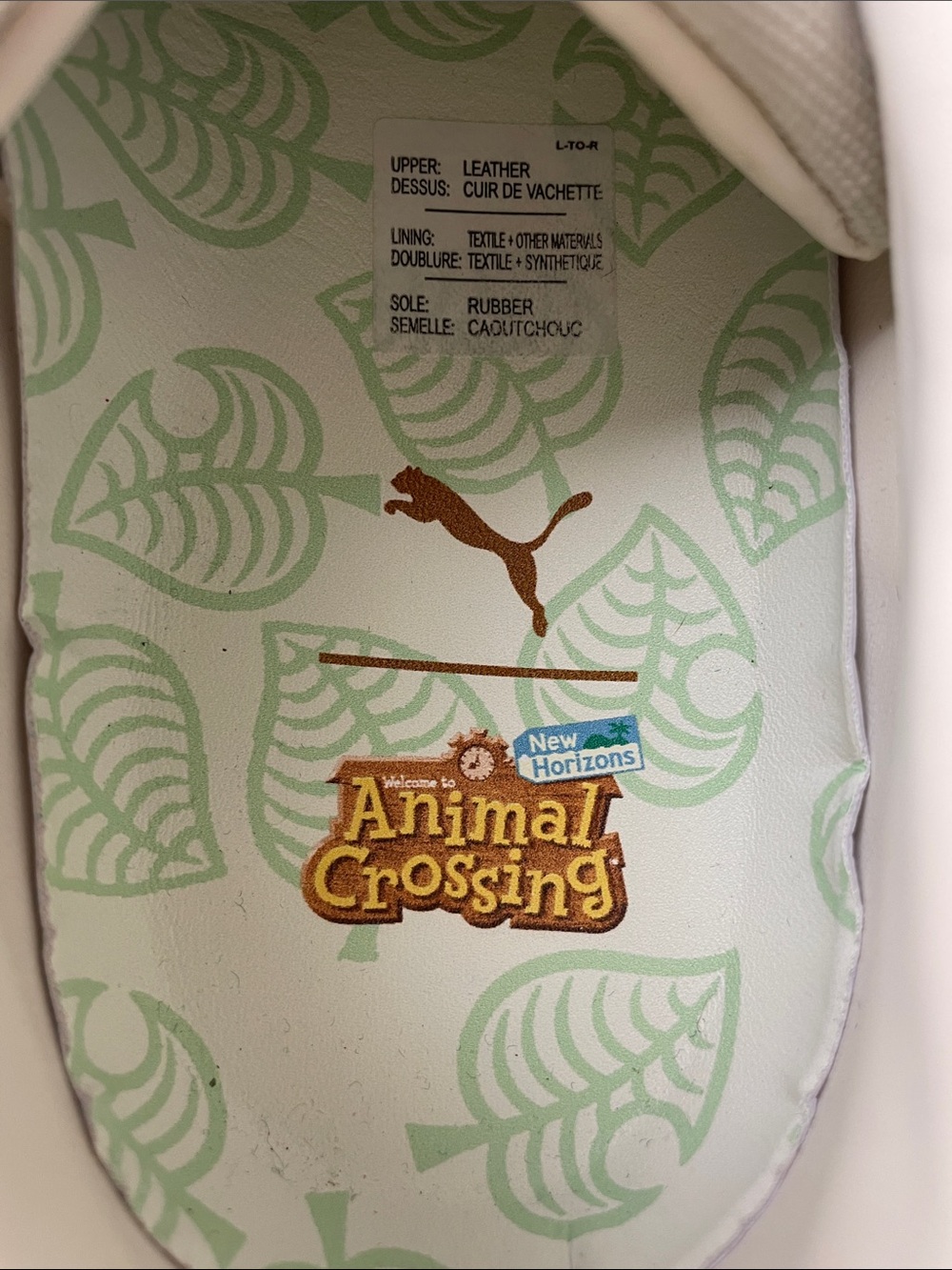 Puma x Animal Crossing Suede Low-Top Sneakers - Picture 11 of 11
